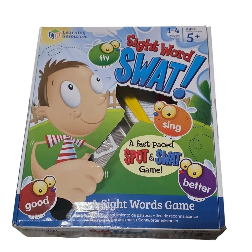 Learning Resources Sight Word Swat Game